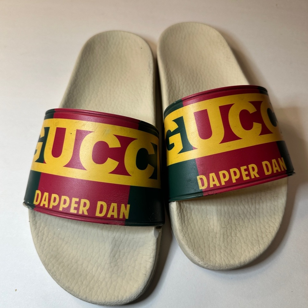 Gucci Dapper Dan Multicolor Slides - Picture 7 of 11
